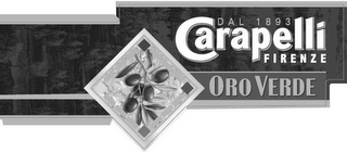 ORO VERDE DAL 1893 CARAPELLI FIRENZE logo