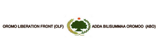 OROMO LIBERATION FRONT (OLF) ADDA BILISUMMAA OROMOO (ABO) logo