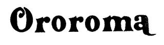 OROROMA logo