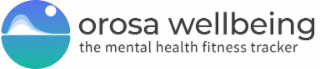 OROSA WELLBEING THE MENTAL HEALTH FITNESS TRACKER logo