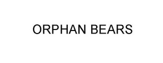 ORPHAN BEARS logo