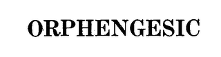 ORPHENGESIC logo