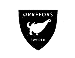 ORREFORS SWEDEN logo