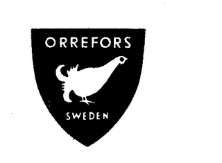 ORREFORS SWEDEN logo