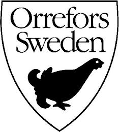ORREFORS SWEDEN logo