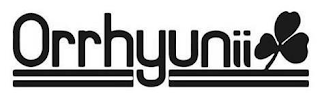 ORRHYUNII