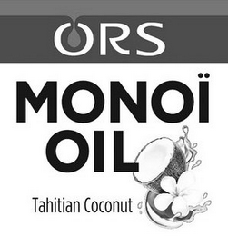 ORS MONOI OIL TAHITIAN COCONUT logo
