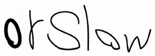 ORSLOW logo