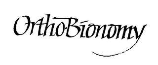 ORTHO-BIONOMY logo