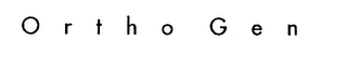 ORTHO GEN logo