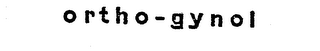 ORTHO-GYNOL logo