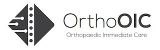 ORTHO OIC ORTHOPAEDIC IMMEDIATE CARE logo