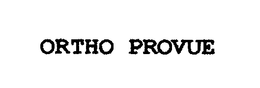 ORTHO PROVUE logo