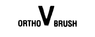 ORTHO V BRUSH logo