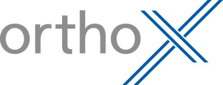 ORTHO X logo