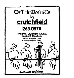 ORTHODONTICS BY CRUTCHFIELD 263-0575 logo
