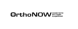 ORTHONOW BECAUSE INJURIES DON'T HAPPEN BY APPOINTMENT logo
