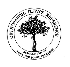 ORTHOPAEDIC DEVICE REFERENCE ASSOCIATION OF BONE AND JOINT SURGEONS logo
