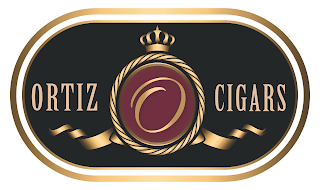 ORTIZ CIGARS O logo