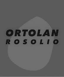 ORTOLAN ROSOLIO logo