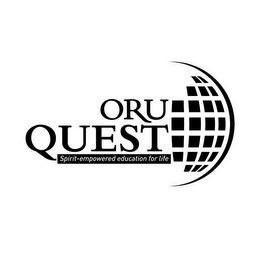 ORU QUEST SPIRIT-EMPOWERED EDUCATION FOR LIFE logo