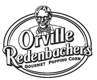 ORVILLE REDENBACHER'S GOURMET POPPING CORN logo
