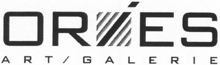 ORÍES ART / GALERIE logo