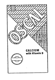 OS CAL 250 D CALCIUM WITH VITAMIN D logo