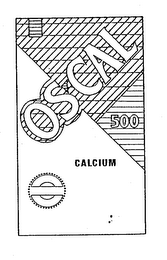 OS CAL 500 CALCIUM logo