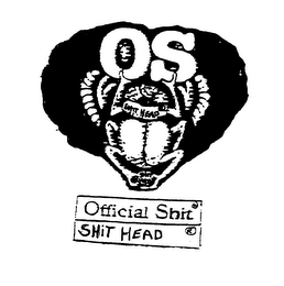 OS SHIT HEAD OFFICIAL SHIT SHIT HEAD logo