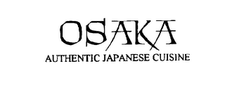OSAKA AUTHENTIC JAPANESE CUISINE logo