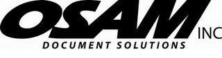 OSAM INC DOCUMENT SOLUTIONS logo