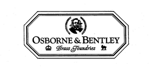 OSBORNE & BENTLEY BRASS FOUNDRIES logo