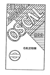 OSCAL CHEWABLE 500 CALCIUM logo