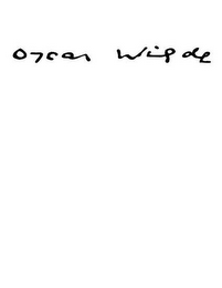 OSCAR WILDE logo