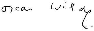 OSCAR WILDE. logo