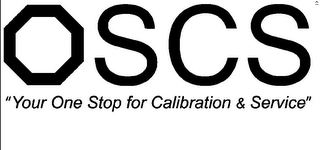 OSCS "YOUR ONE STOP FOR CALIBRATION AND SERVICE" logo