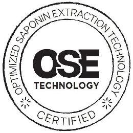 OSE TECHNOLOGY OPTIMIZED SAPONIN EXTRACTION TECHNOLOGY CERTIFIED logo