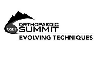 OSET ORTHOPAEDIC SUMMIT EVOLVING TECHNIQUES logo