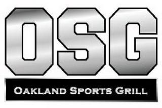 OSG OAKLAND SPORTS GRILL logo