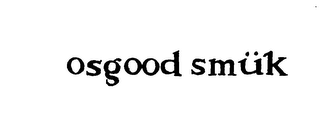 OSGOOD SMUK logo