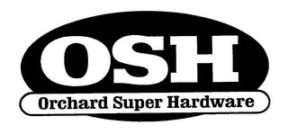 OSH ORCHARD SUPER HARDWARE logo