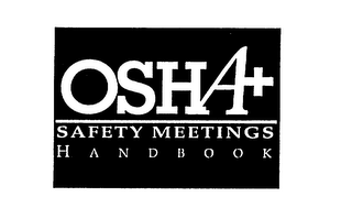 OSHA+ SAFETY MEETINGS HANDBOOK logo
