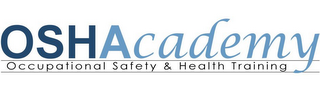 OSHACADEMY OCCUPATIONAL SAFETY & HEALTH TRAINING logo