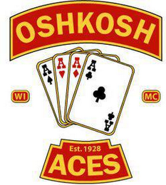 OSHKOSH ACES WI MC EST. 1928 logo