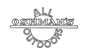 OSHMAN'S ALL OUTDOORS logo