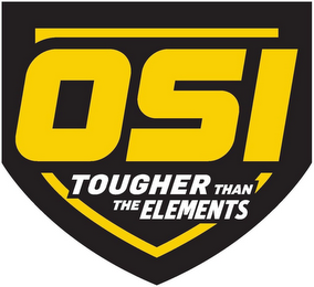 OSI TOUGHER THAN THE ELEMENTS logo