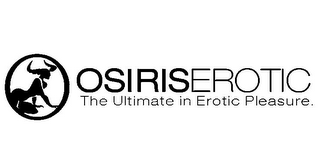 OSIRISEROTIC THE ULTIMATE IN EROTIC PLEASURE. logo