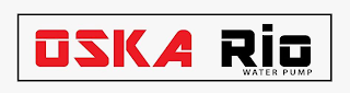 OSKA RIO WATER PUMP logo