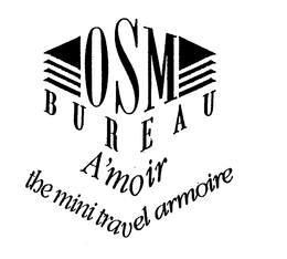 OSM BUREAU A'MOIR THE MINI TRAVEL ARMOIRE logo